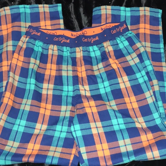 boys plaid pajama pants